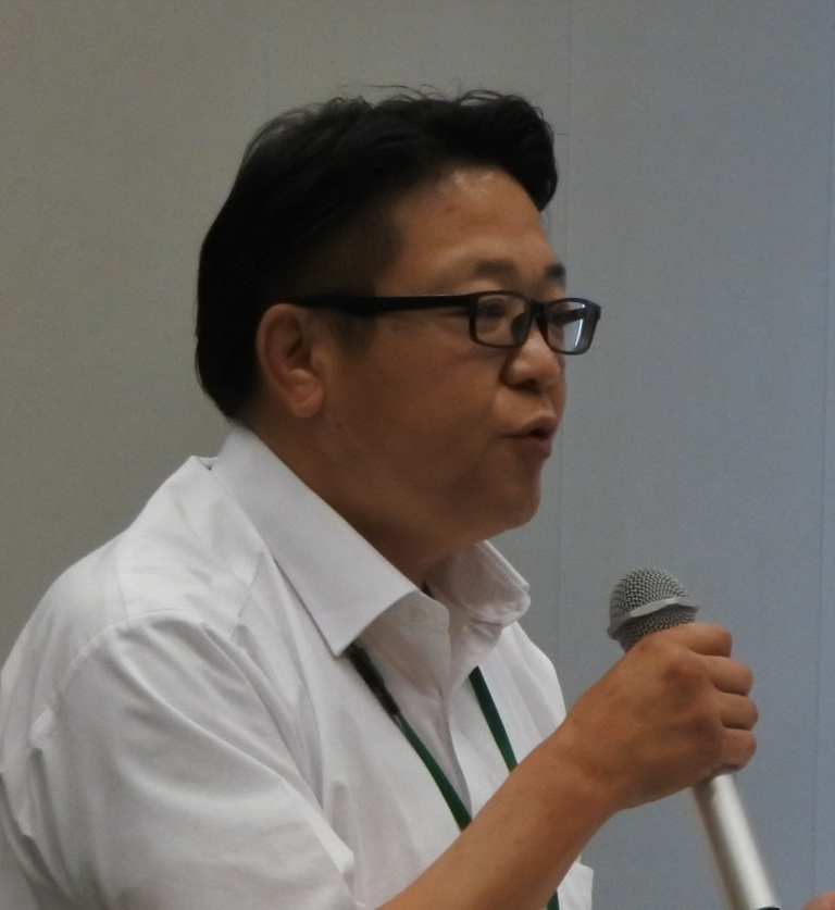 神戸相互労組の安尾崇伯副委員長