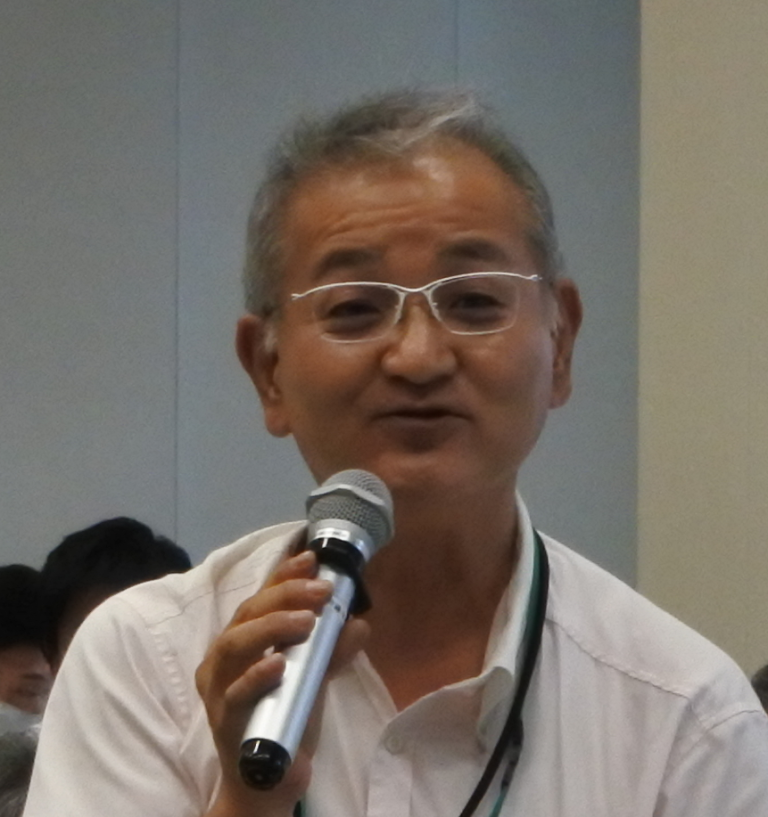 最賃について質問した愛知地連の加藤勇作氏